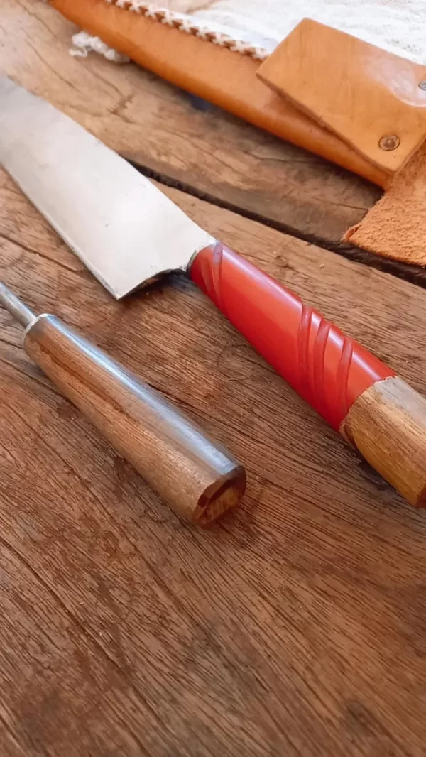 Producto - cuchillo + chaira - 1