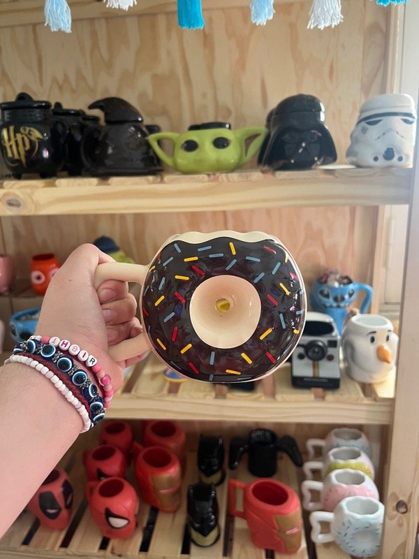 Producto - Taza 3D Dona marrón