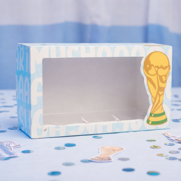 Producto - Box Mundial chica con visor 21x14x7,5 - edición temática selección