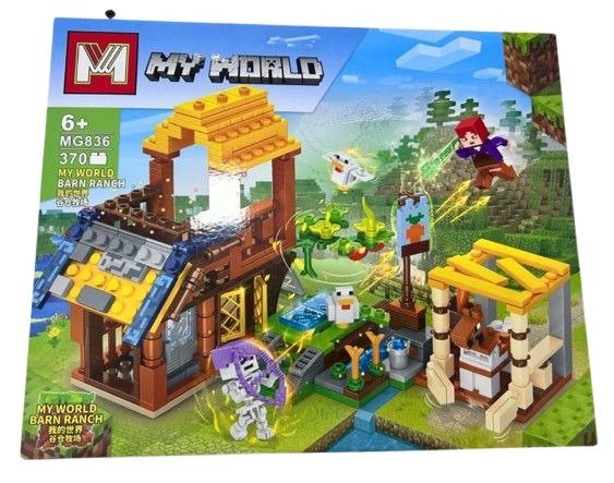 Producto - LEGO MINECRAFT GRANJA 370 PCS