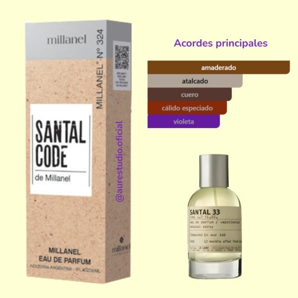 Producto - 324 SANTAL CODE DUPE SANTAL 33