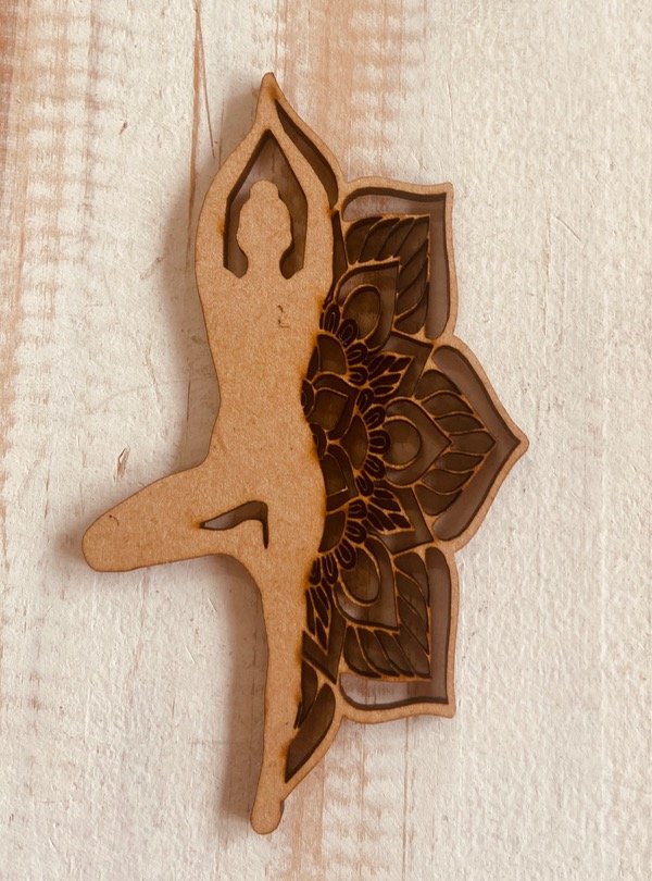 Producto - Medio mandala yoga 10cm