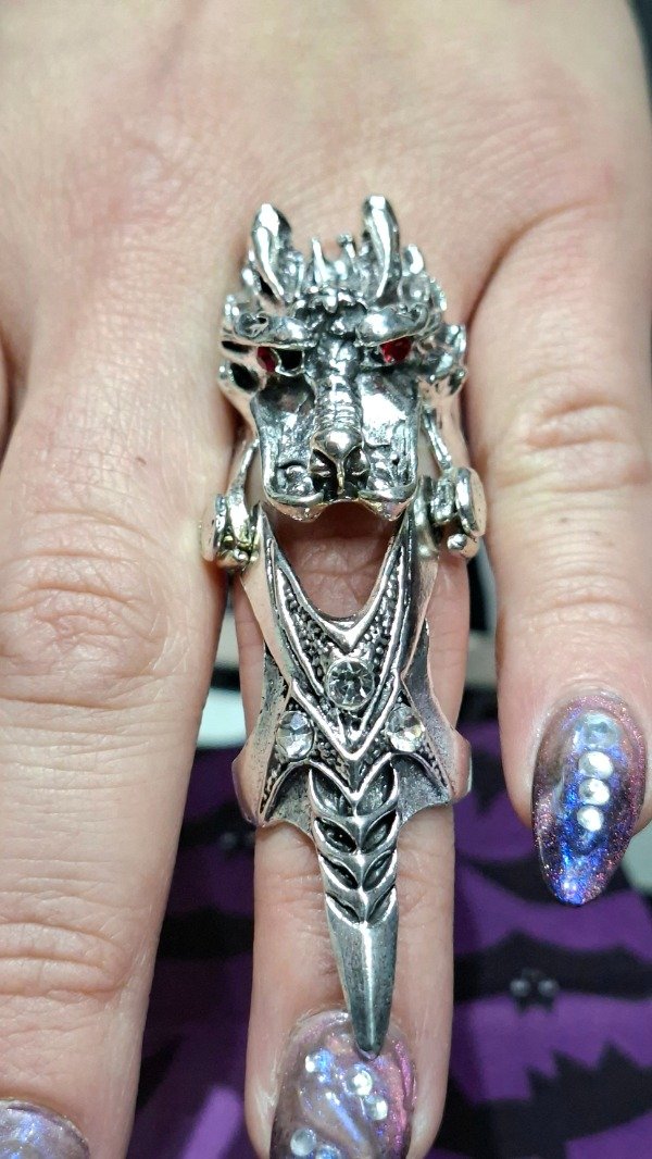 Producto - Anillo Garra Dragón Grande - 1
