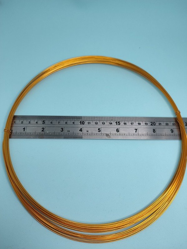 Producto - Alambre 10Mt dorado