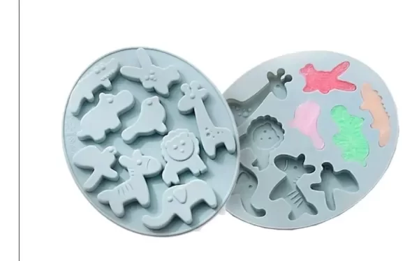 Producto - Molde Silicona Animales Cuentos x9 Ideal P/ Velas Jabones