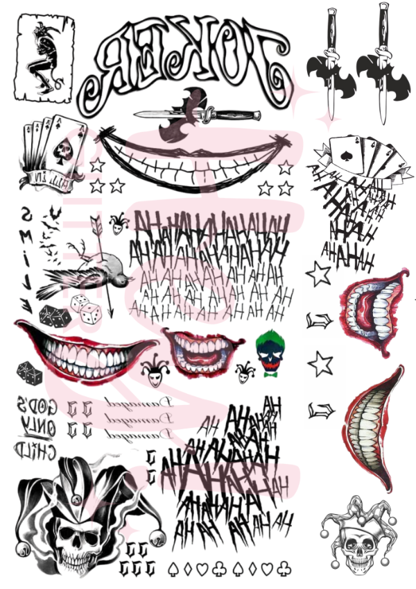 Producto - PLANCHA JOKER/harley quinn