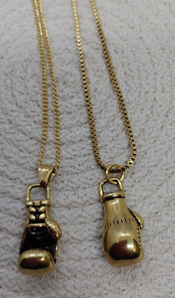 Producto - Guante de Boxeo dorado