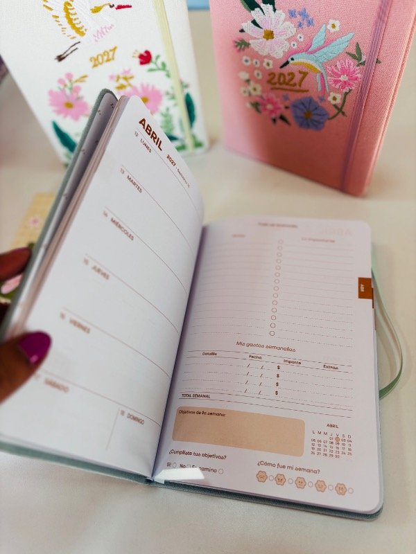 Producto - Agenda bordada 2027 - 5