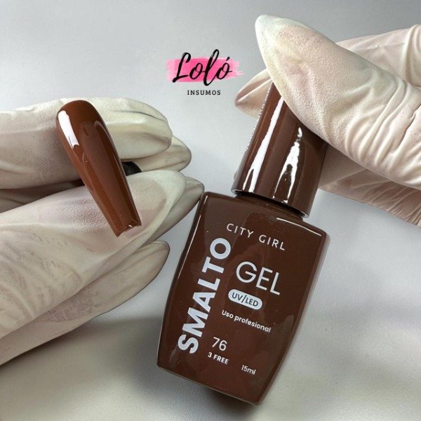 Producto - Esmalte Semipermanente City Girl 15ml. - 76