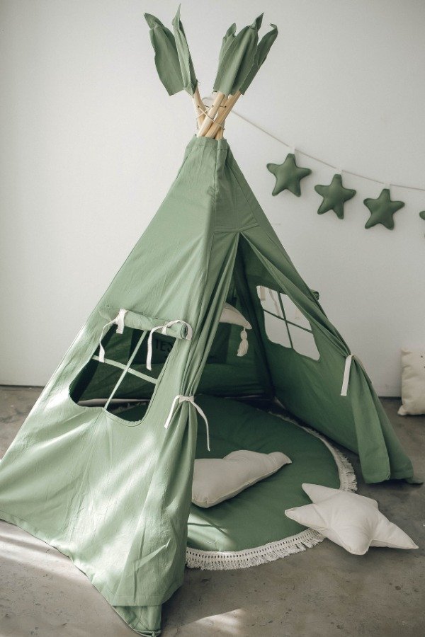 Producto - Carpa tipi color verde