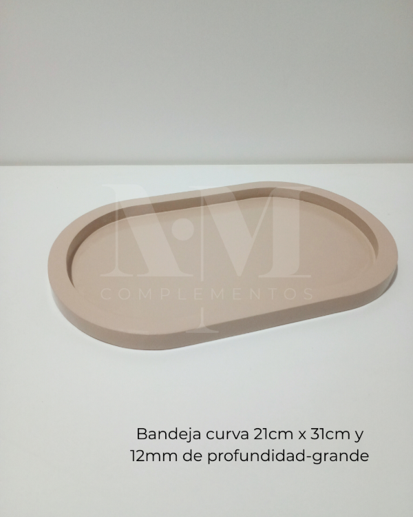 Producto - Bandeja curva grande clásica