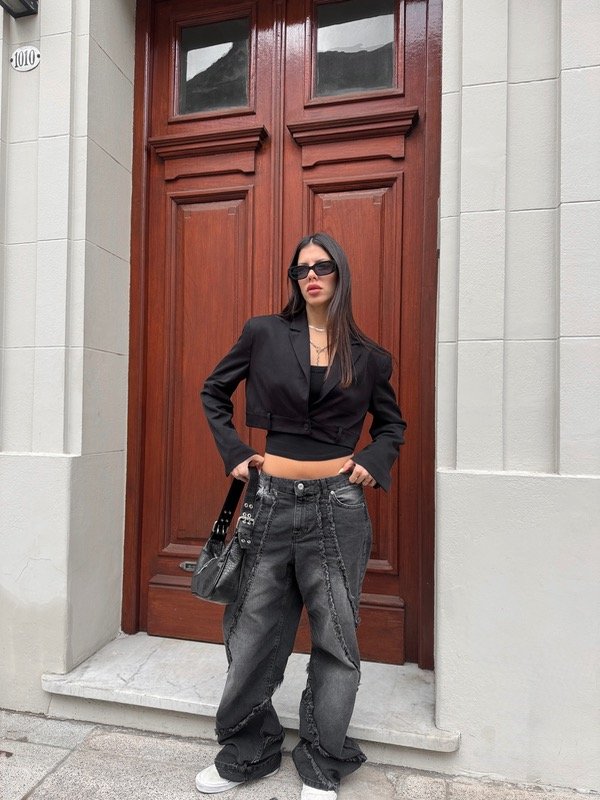 Producto - Blazer cropped Bershka talle L