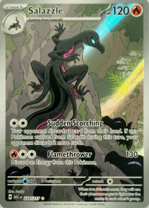 Producto - Salazzle (224/217) [Mega Evolution: Ascended Heroes]