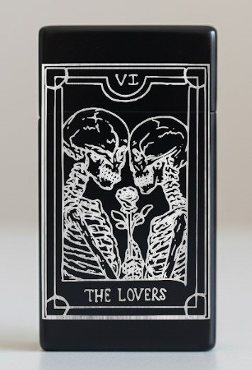 Producto - ENCENDEDOR CATALITICO RECARGABLE A GAS THE LOVERS FLOR - 1