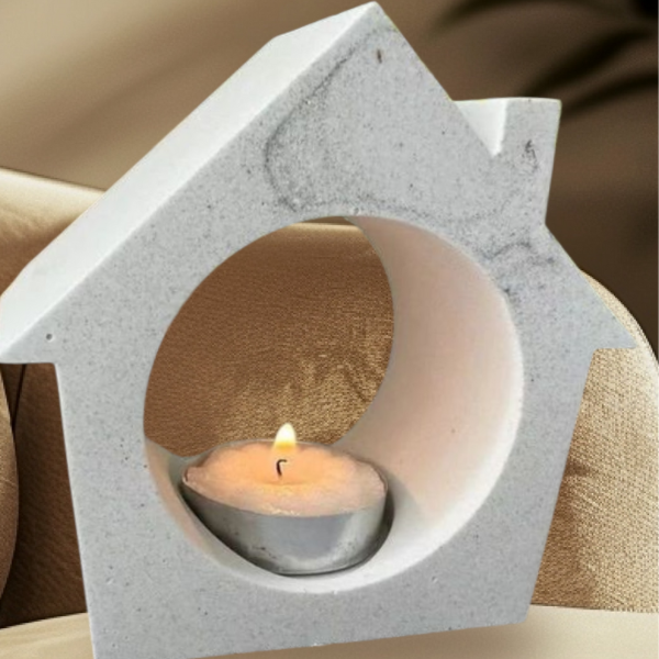 Producto - Porta vela casita