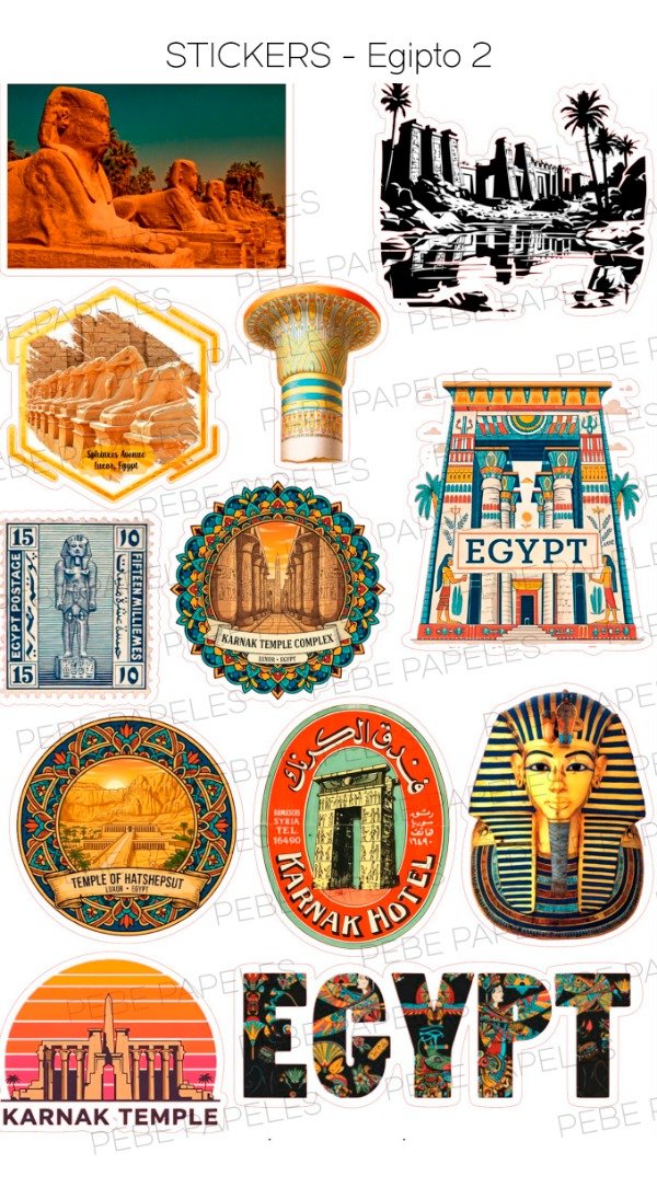 Producto - Stickers Egipto 2