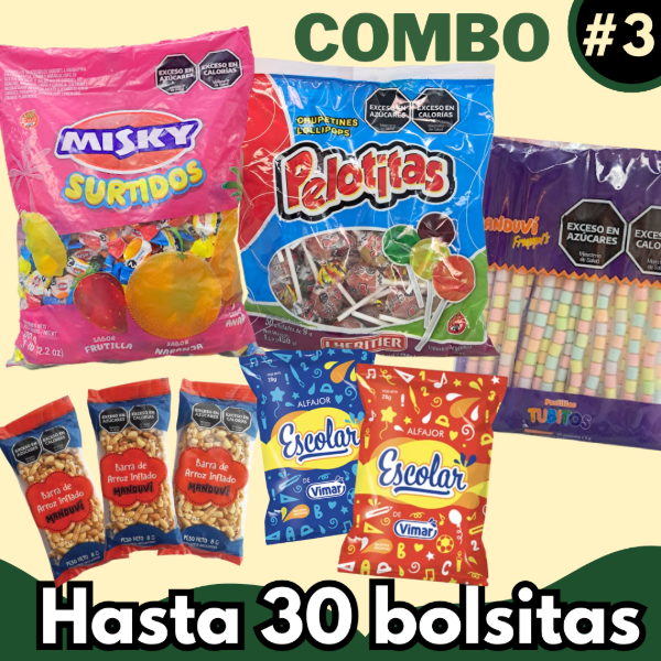 Producto - COMBO DE GOLOSINAS #3