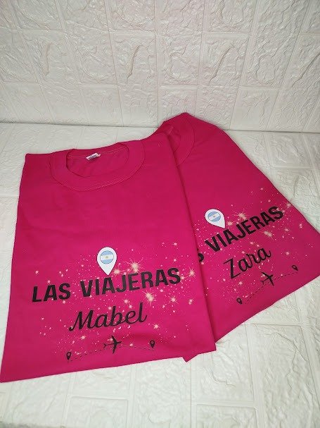 Producto - Remera personalizada para viaje