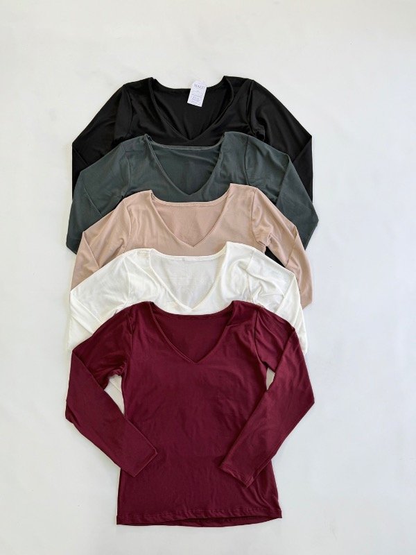 Producto - Camisetas soft cuello V