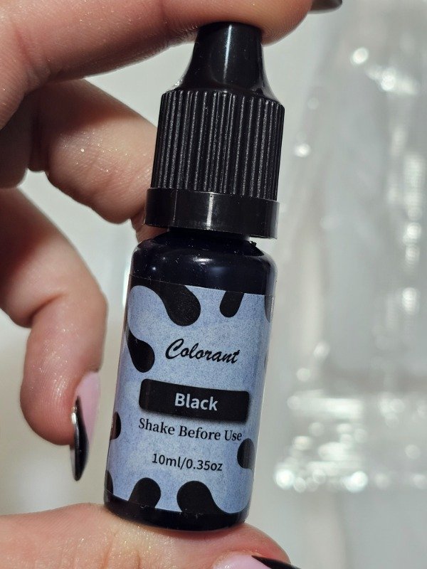 Producto - Colorante black vela jabon resina