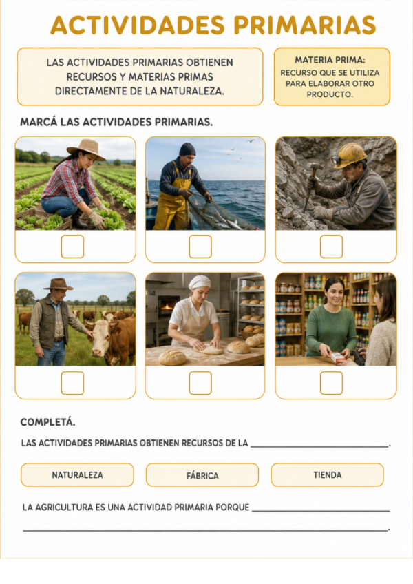Producto - RECURSOS NATURALES Y ACTIVIDADES ECONÓMICAS - 9