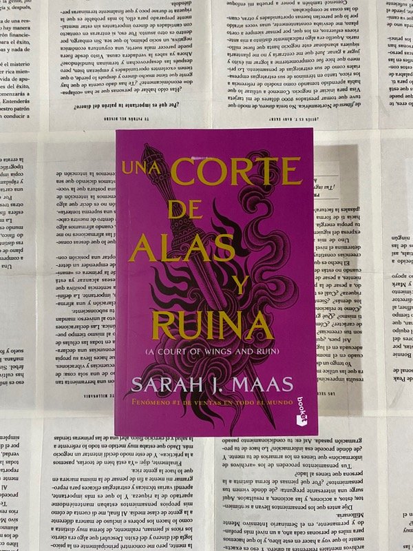Producto - Una corte de alas y ruina - Acotar 3
