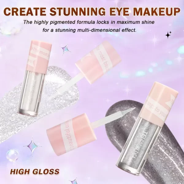 Producto - Delineador liquido con glitter Tei - 0