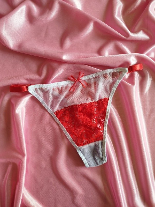 Producto - Tanga S/M roja y rosa