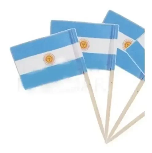 Producto - PINCHE BANDERITA ARGENTINA X 12U. "MUNDIAL"