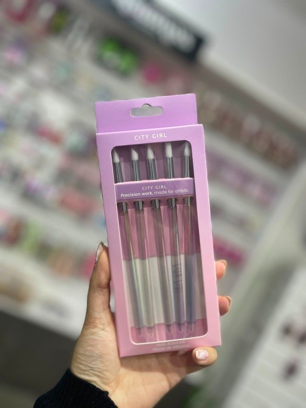 Producto - Set pinceles silicona CITY GIRL