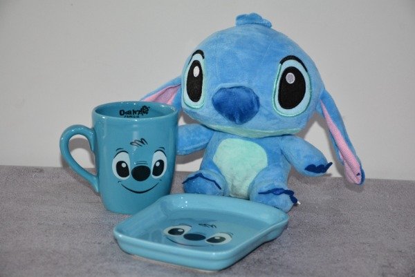 Producto - DESAYUNADOR STITCH [plato tostada y taza bombé]