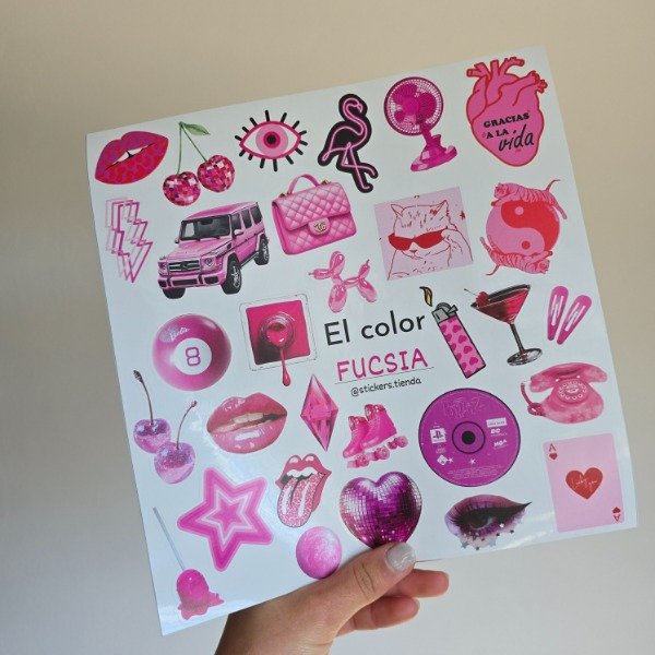 Producto - Plancha grande COLOR FUCSIA