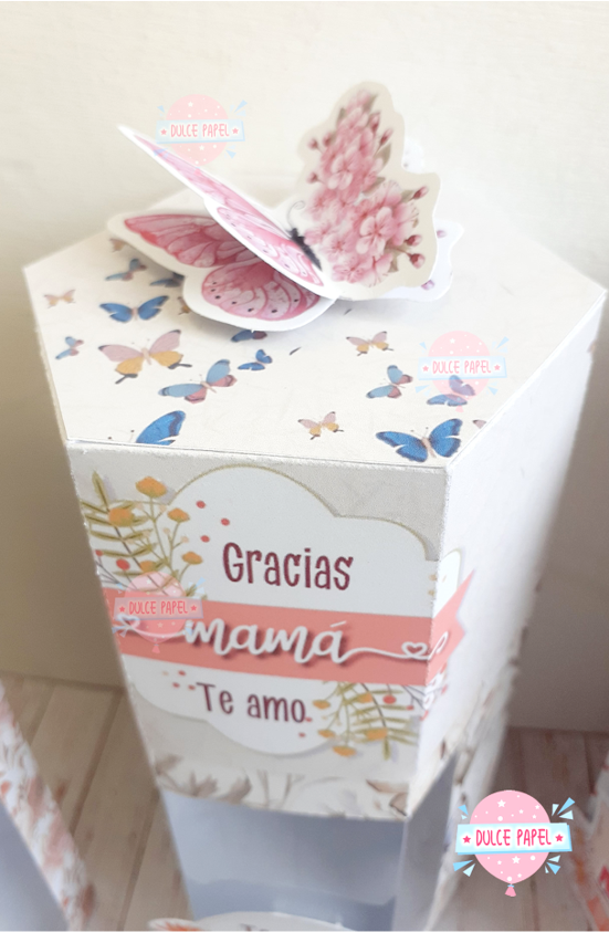 Producto - CAJAS HEXAGONALES DIA DE LA MADRE - 0