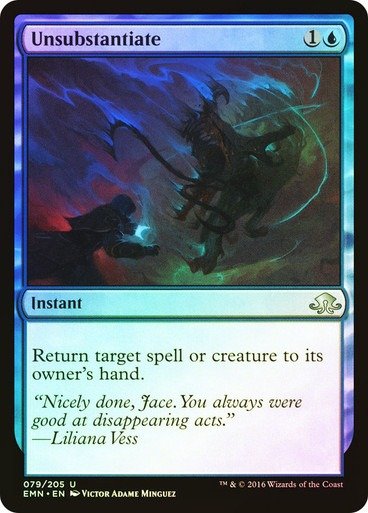 Producto - Unsubstantiate (Foil)