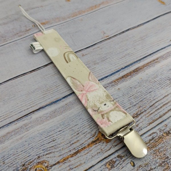Producto - PORTA CHUPETES - Bunny rosa
