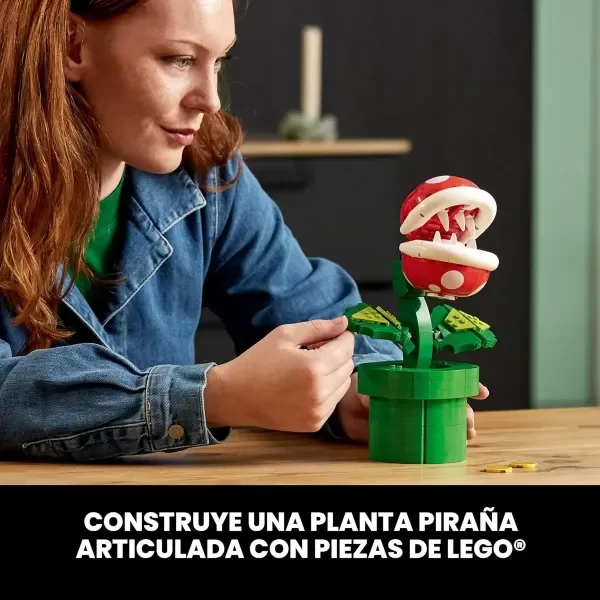 Producto - LEGO Planta Piraña - SUPER MARIO BROS (NINTENDO) - 1