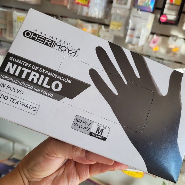 Producto - GUANTES NITRILO NEGROS