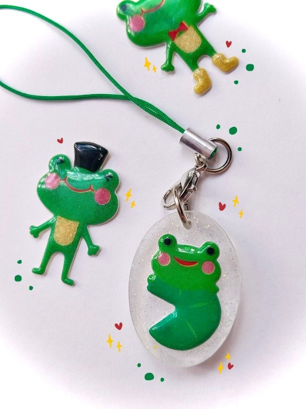 Producto - Phone charm ranita