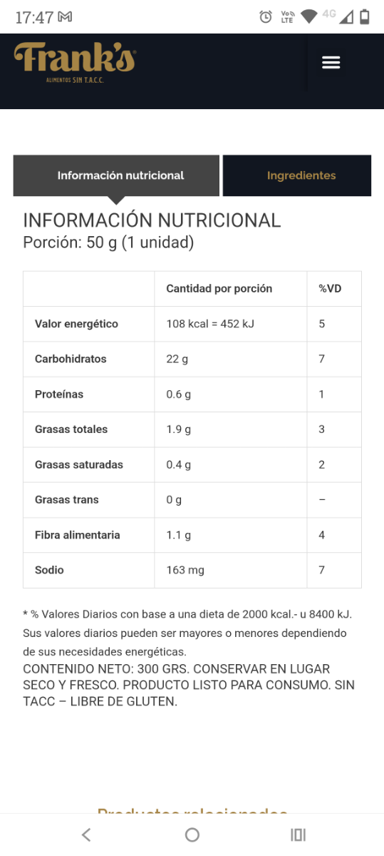 Producto - Pan de trigo sarraceno sin gluten Franks - 1