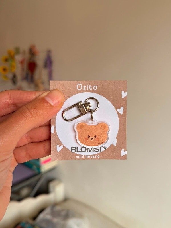 Producto - Mini llavero Carita osito