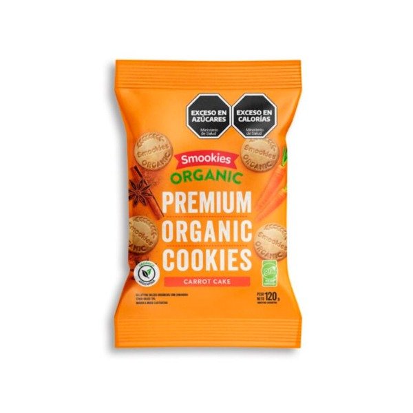 Producto - Smookies Premiun Organic Cookies Carrot Cake x 120g - Smookies