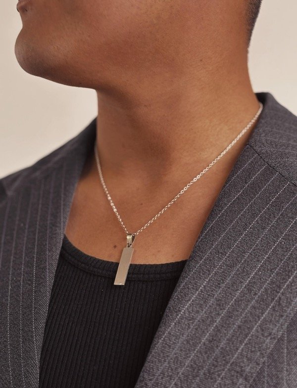 Producto - CADENA REBEL SILVER - ACERO QUIRURGICO