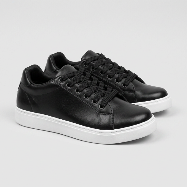 Producto - Londres Negra COSIDA Zapatilla URBANA