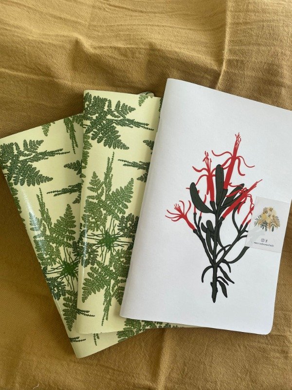 Producto - Bitácora A5 Paisaje Nativo - Mercedes machado