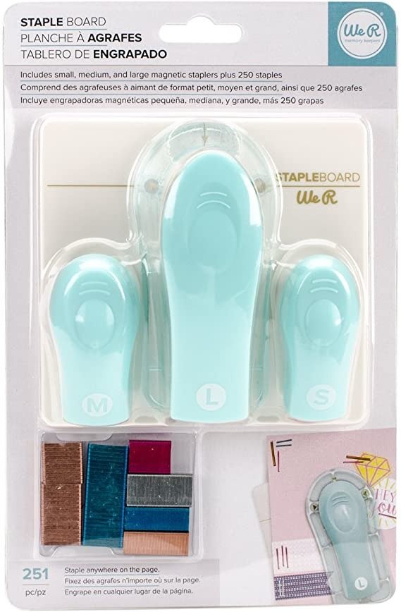 Tabla grapadora magnética Magnetic staple board wer - Tienda Craft Muy Cucú