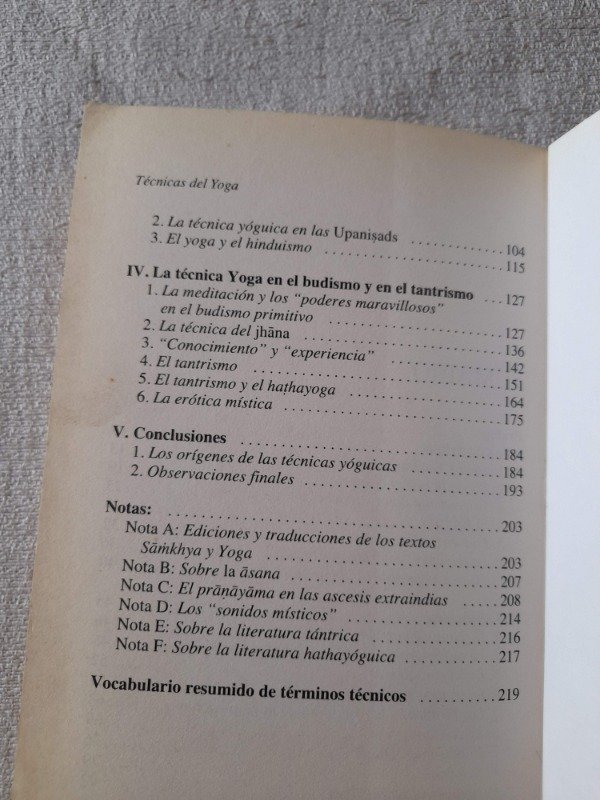 Producto - Técnicas Del Yoga - Mircea Eliade - Kairós - Sabiduria Perenne - 5