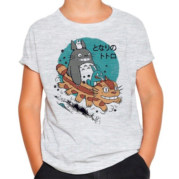 Producto - Remera Ramen Totoro Nekobus - Studio Ghibli [Talle 10]