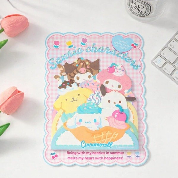 Producto - Notas Adhesivas Sanrio 50H Tamaño Grande SF