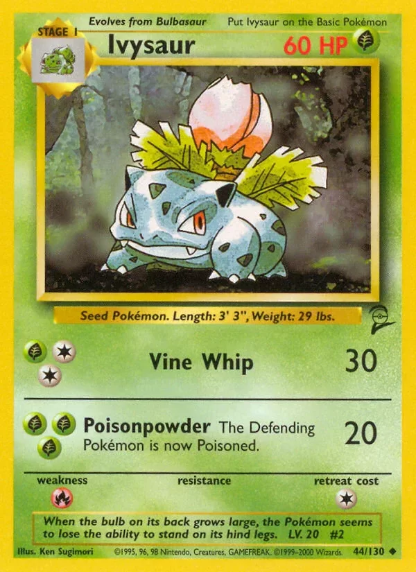 Producto - Ivysaur (44/130) [Base Set 2]