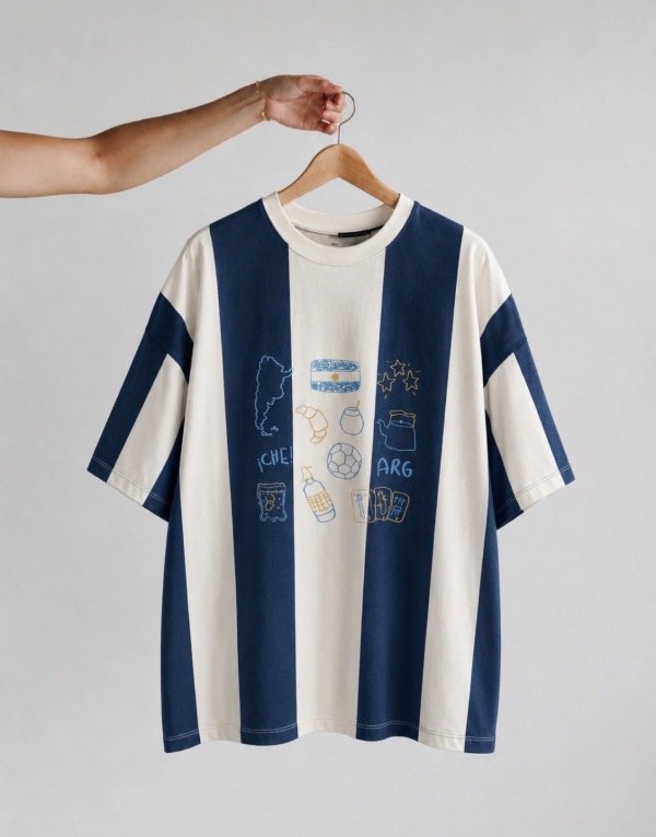 Producto - Remera líneas che